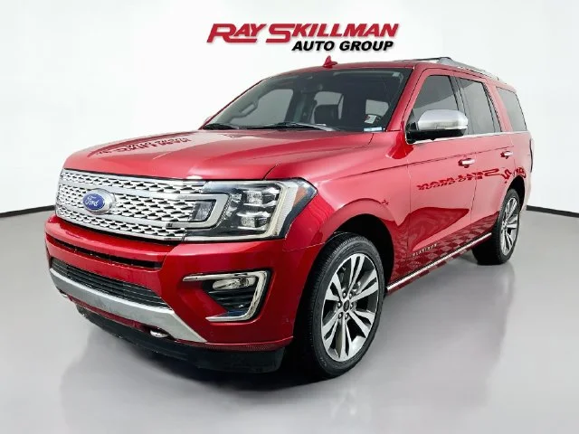 Used 2020 Red Ford Platinum image 3