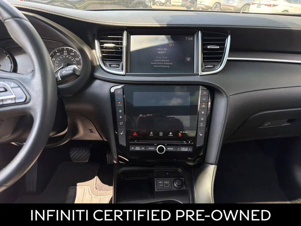 Certified Used 2023 Black Obsidian INFINITI LUXE image 6