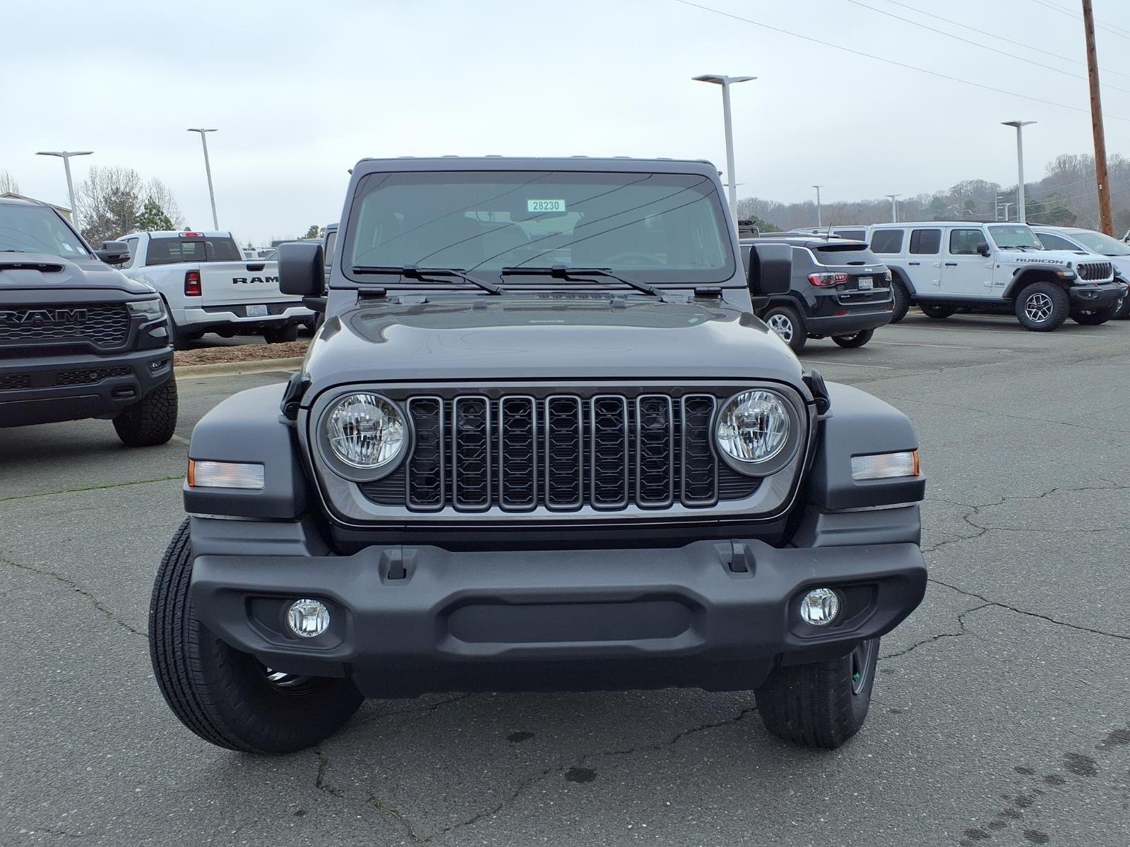 New 2026 Granite Crystal Metallic Clear-Coat Exterior Paint Jeep Sport image 7