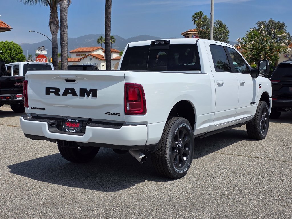 New 2026 Bright White Clear-Coat Exterior Paint RAM Laramie image 4