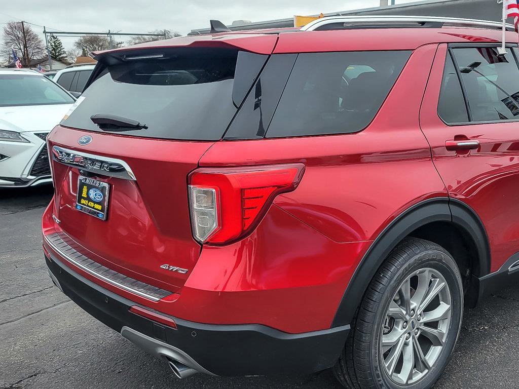 Used 2024 Rapid Red Metallic Tinted Clearcoat Ford Limited image 9