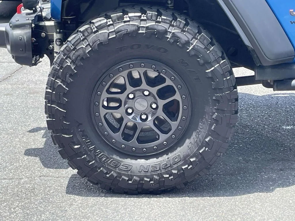 Used 2021 Blue Jeep Unlimited Rubicon image 11