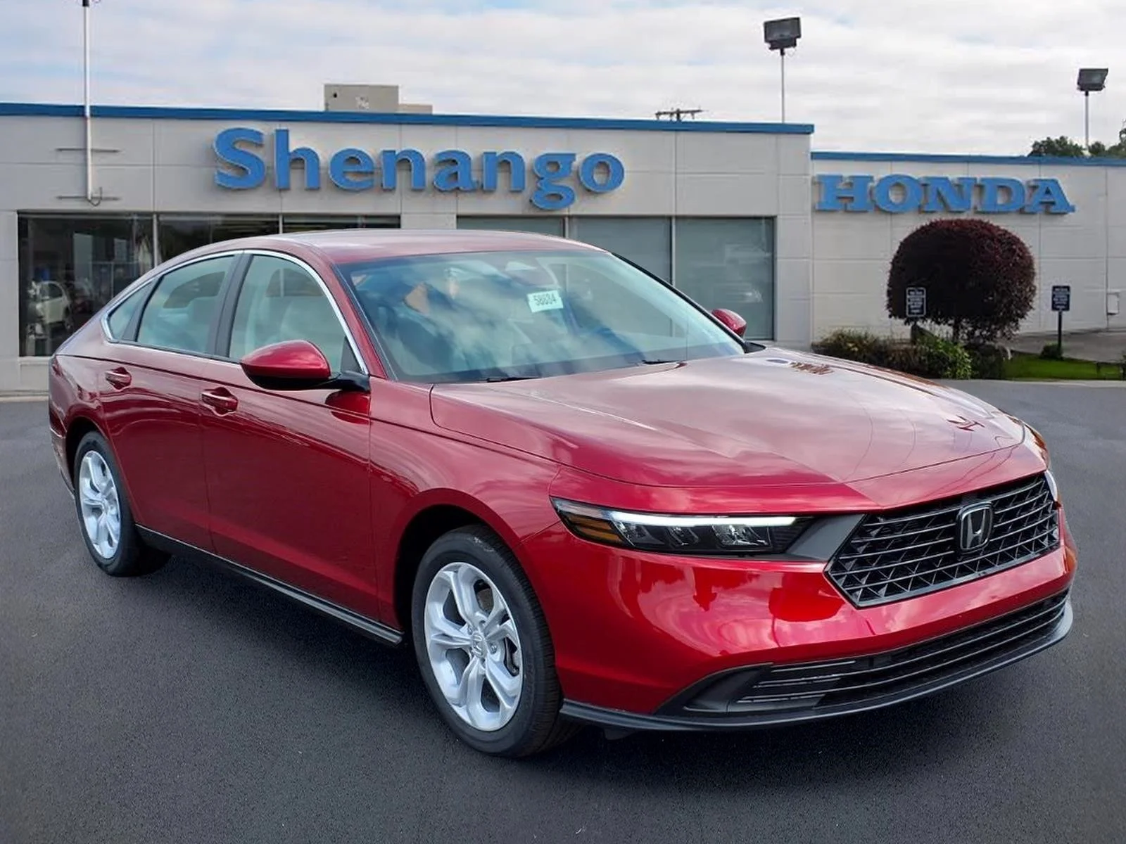New 2026 Radiant Red Metallic Honda LX image 1