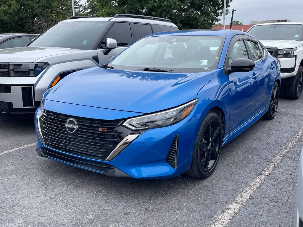Certified Used 2024 Electric Blue Metallic Nissan SR image 2