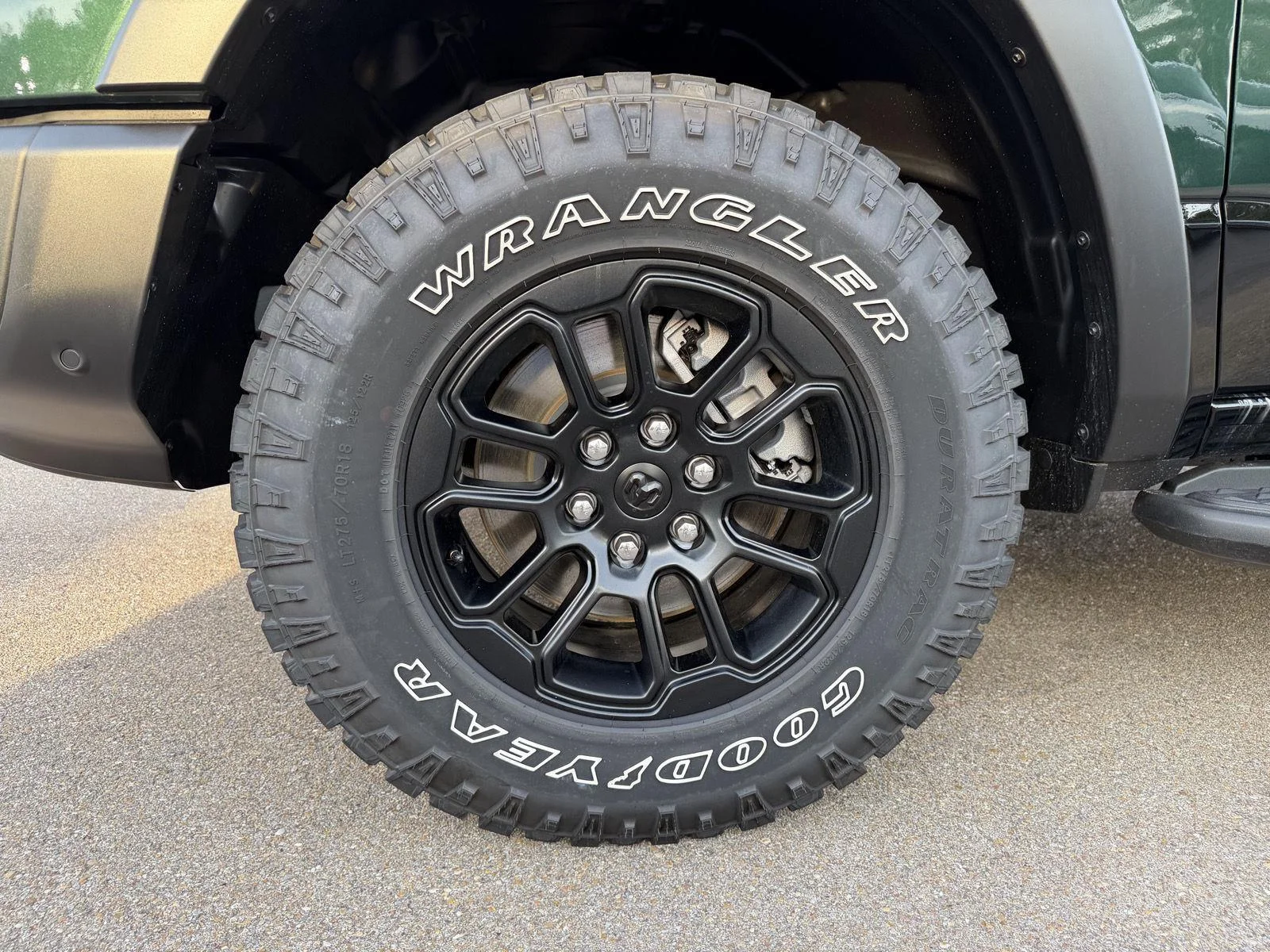 New 2026 Serrano-Green Metallic Exterior Paint RAM Rebel image 26