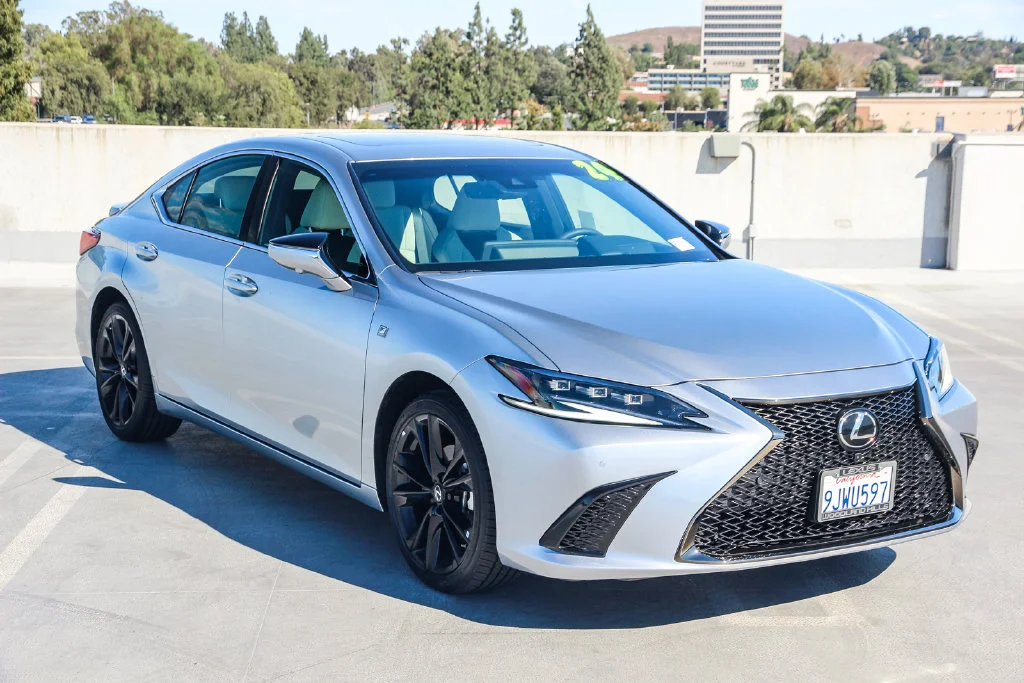 Certified Used 2024 Silver Lexus 350 F Sport image 3