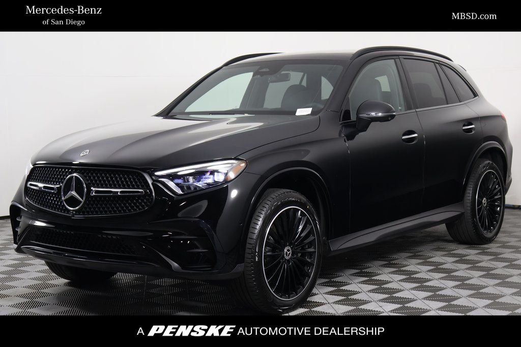 Certified Used 2024 Black Mercedes-Benz GLC 300 image 1