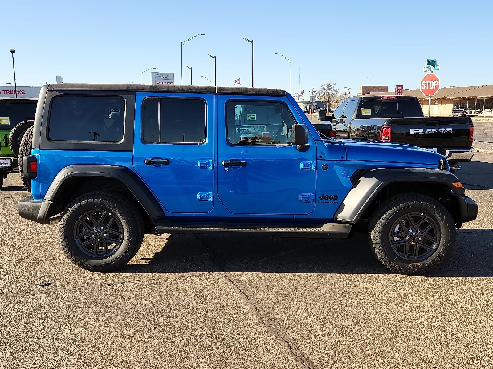 New 2026 PBJ Hydro Blue Jeep 4-DOOR SPORT S image 5