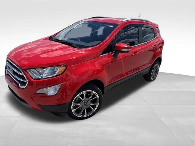 Used 2021 Red Ford Titanium image 2