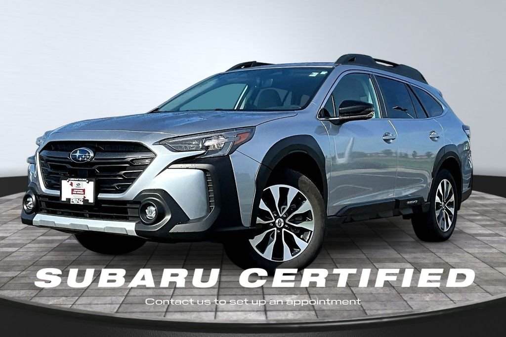 Certified Used 2025 Silver Subaru Limited image 1
