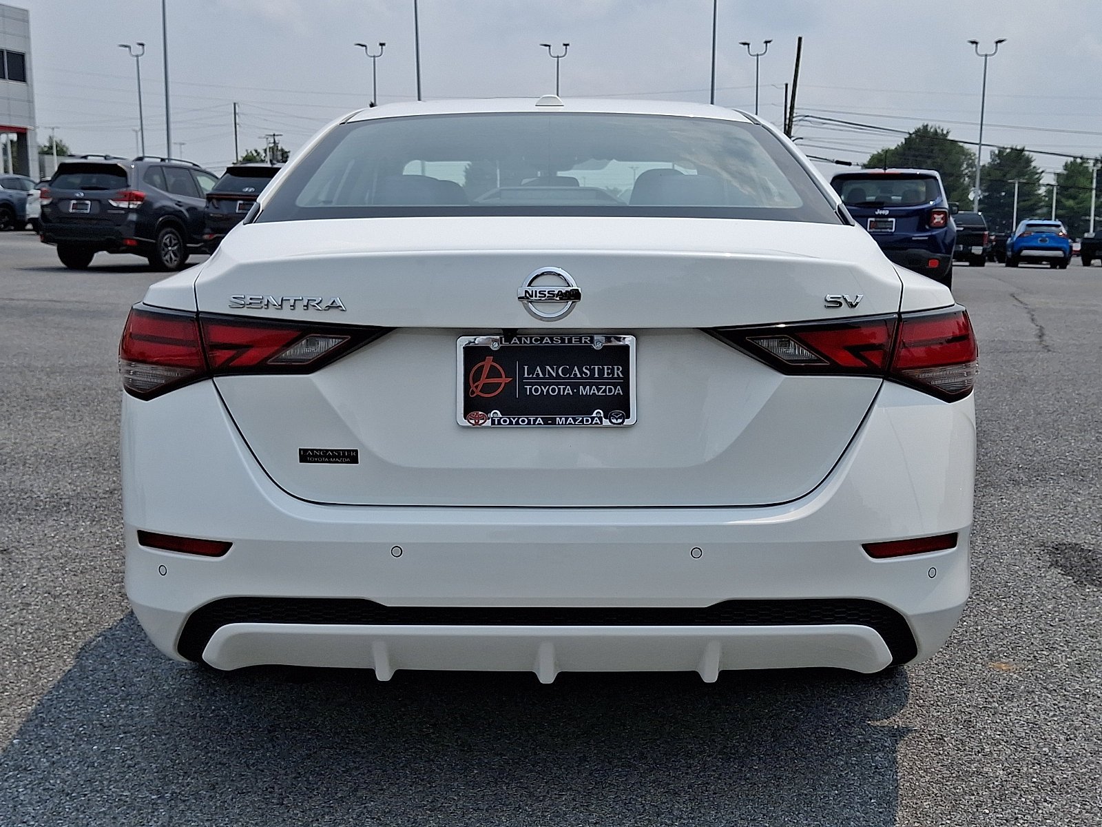 Used 2020 Aspen White Tricoat Nissan SV image 6