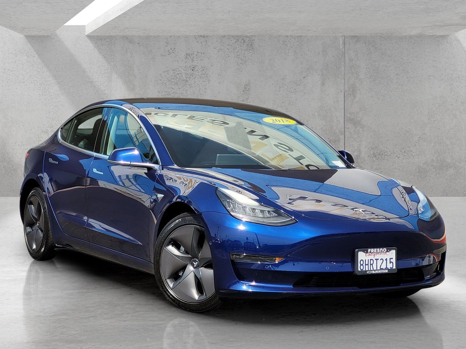 Used 2018 Tesla Model 3 Long Range with VIN 5YJ3E1EA9JF160421 for sale in Fresno, CA