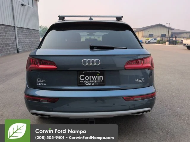 Used 2018 Blue Audi 2.0T Premium Plus image 4