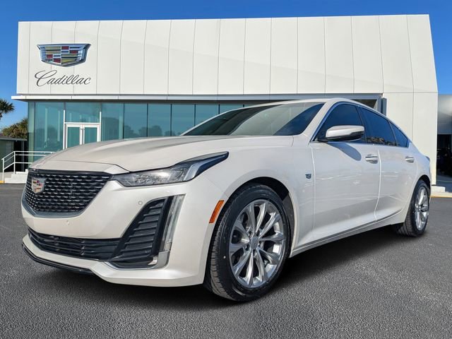 Used 2022 Crystal White Tricoat Cadillac Premium Luxury image 7
