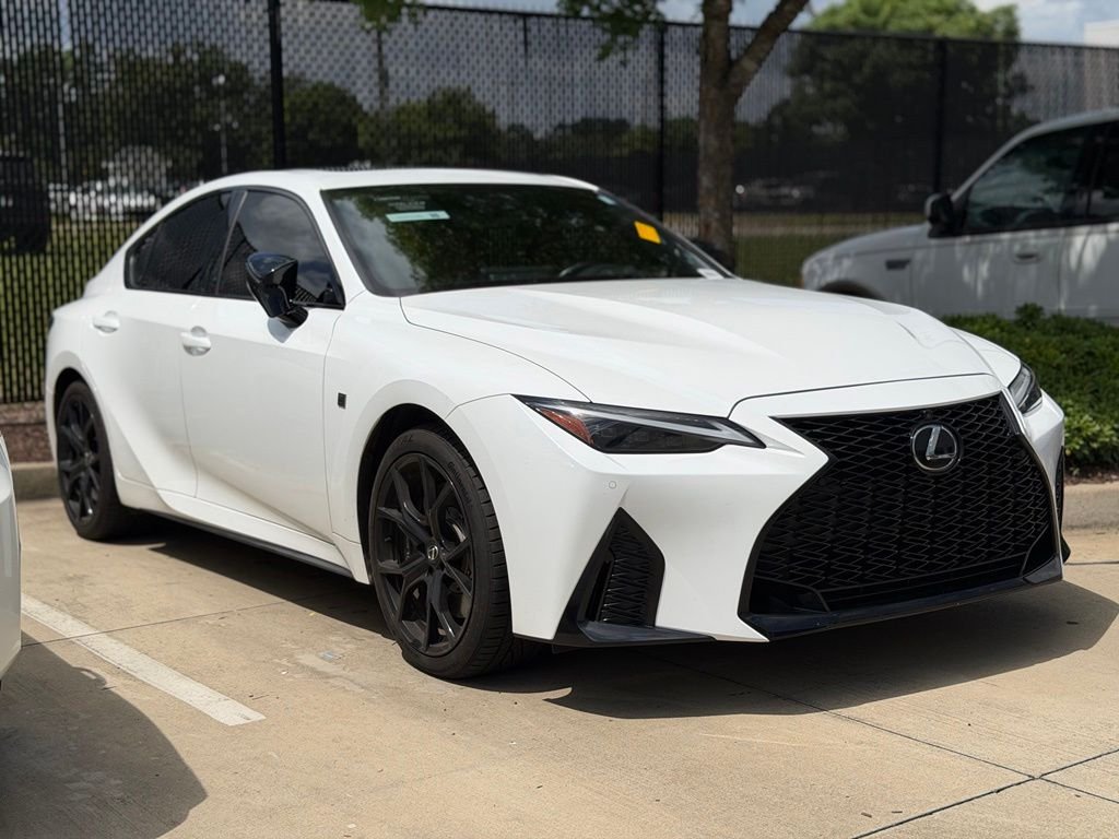 Used 2025 White Lexus 500 F SPORT Performance Premium image 1
