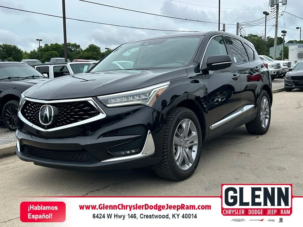 Used 2021 Black Acura Advance Package image 1