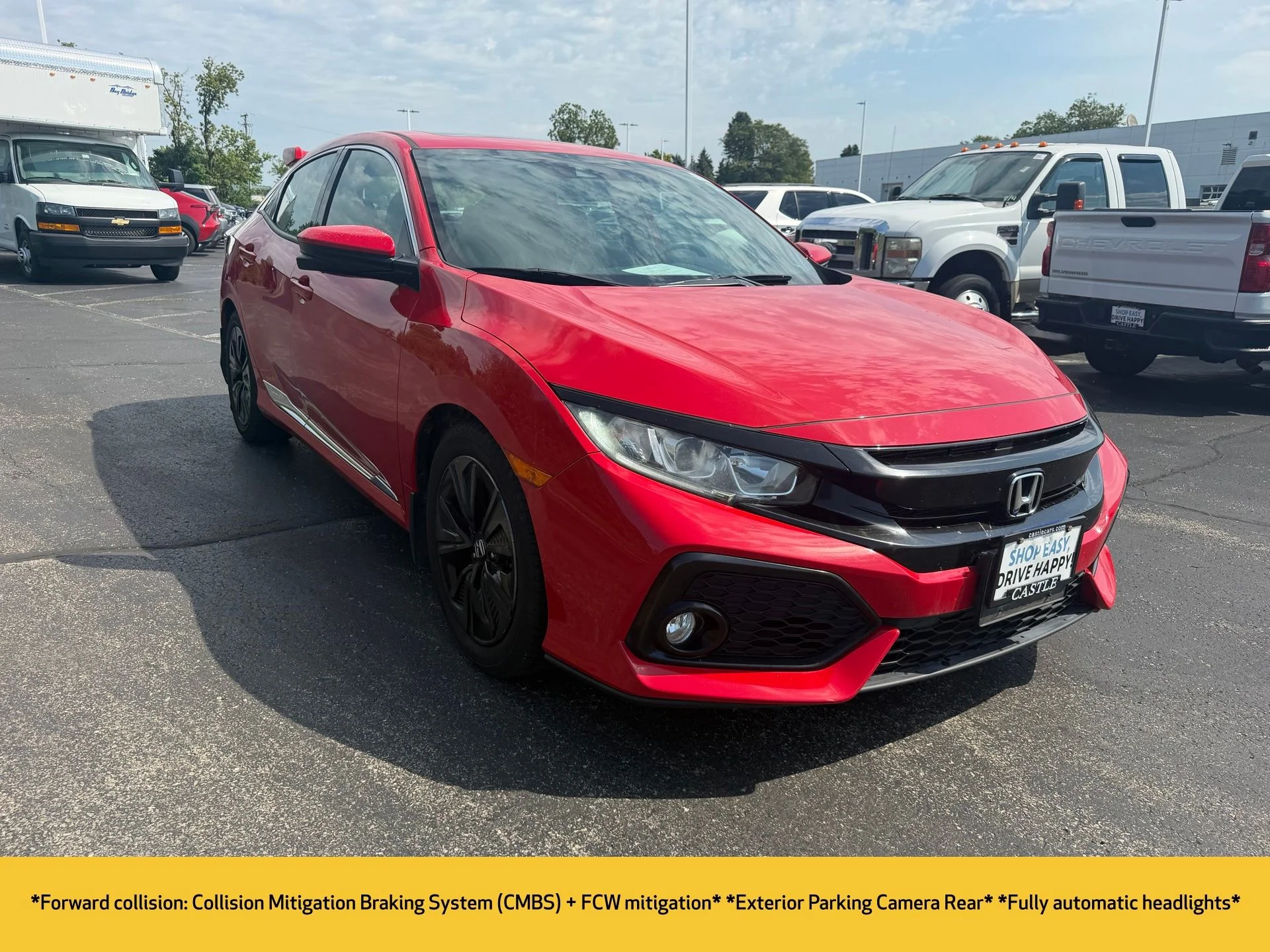 Used 2019 Red Honda EX image 4