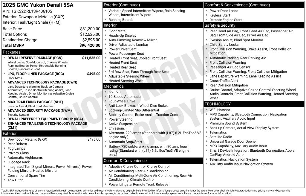 Used 2025  GMC Denali image 13