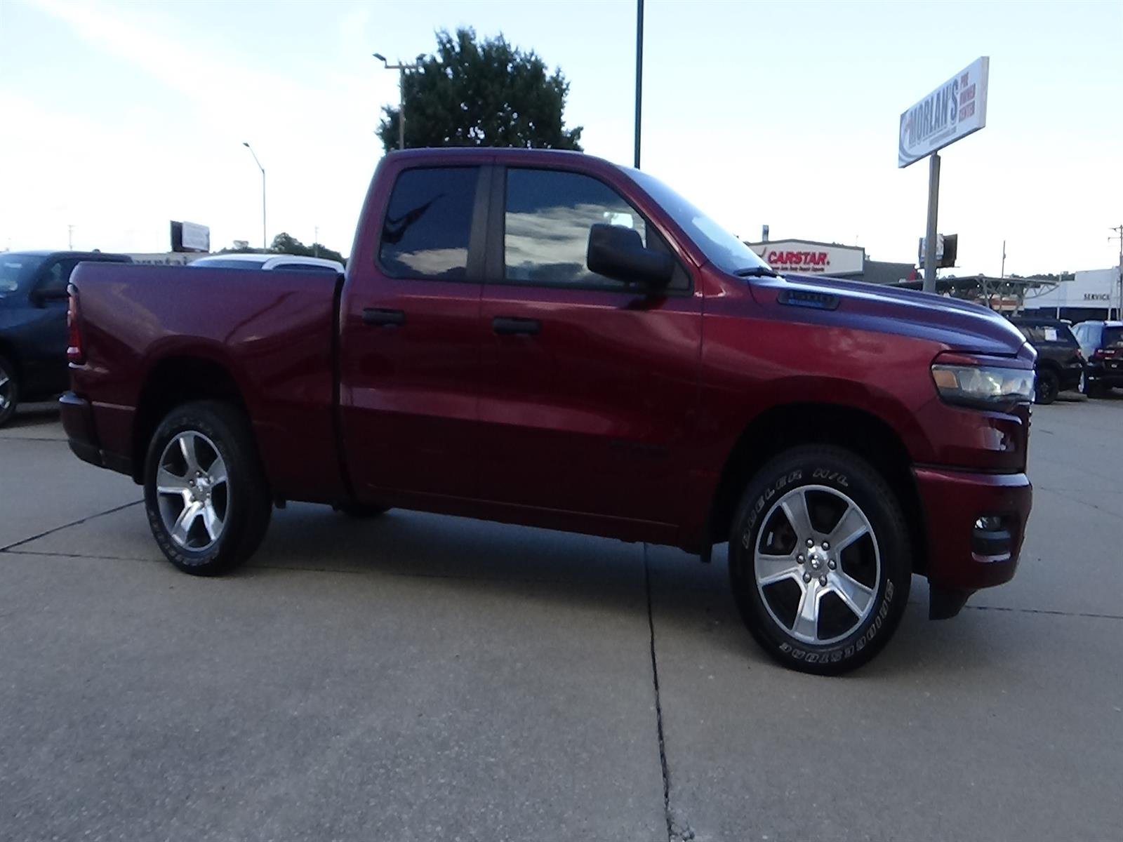 Used 2025 Delmonico Red Pearl Coat (prv) RAM Tradesman image 5