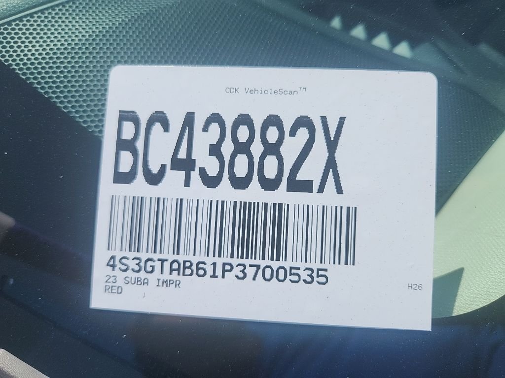 Used 2023 Red Subaru Base image 4