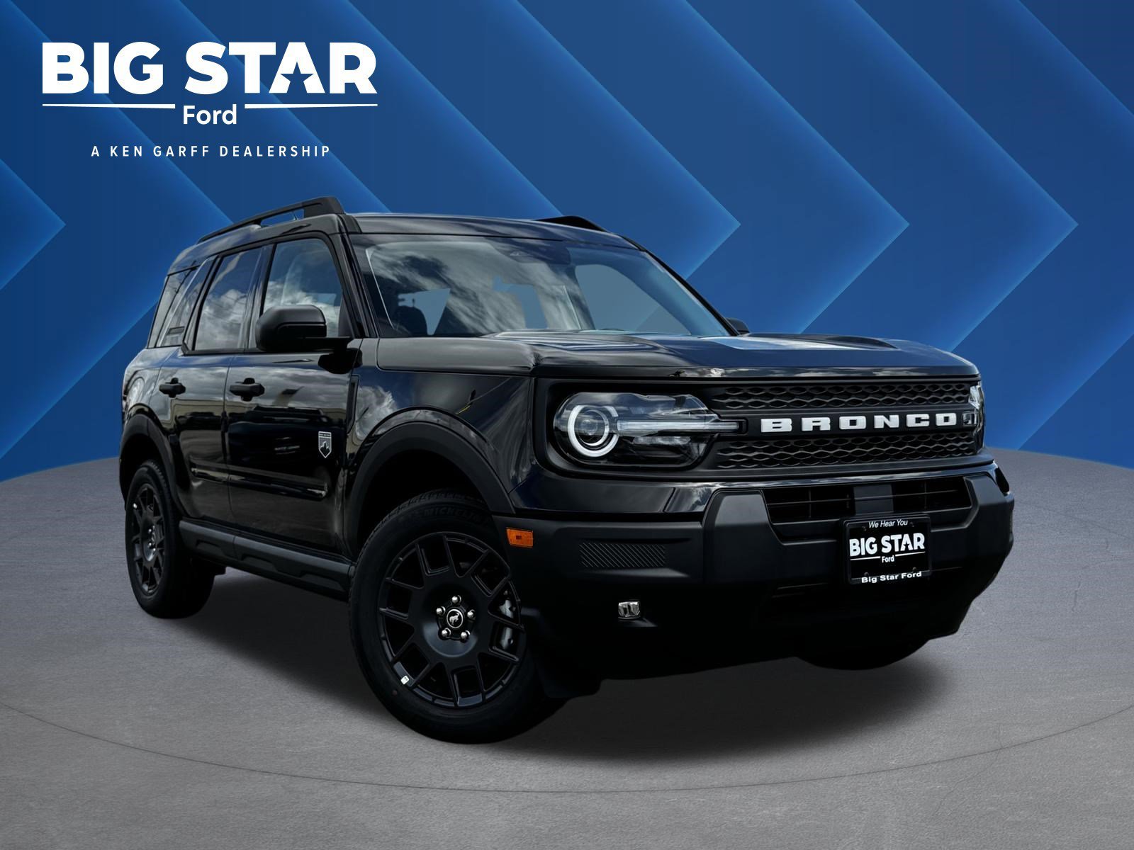 New 2026 Shadow Black Ford Big Bend image 1