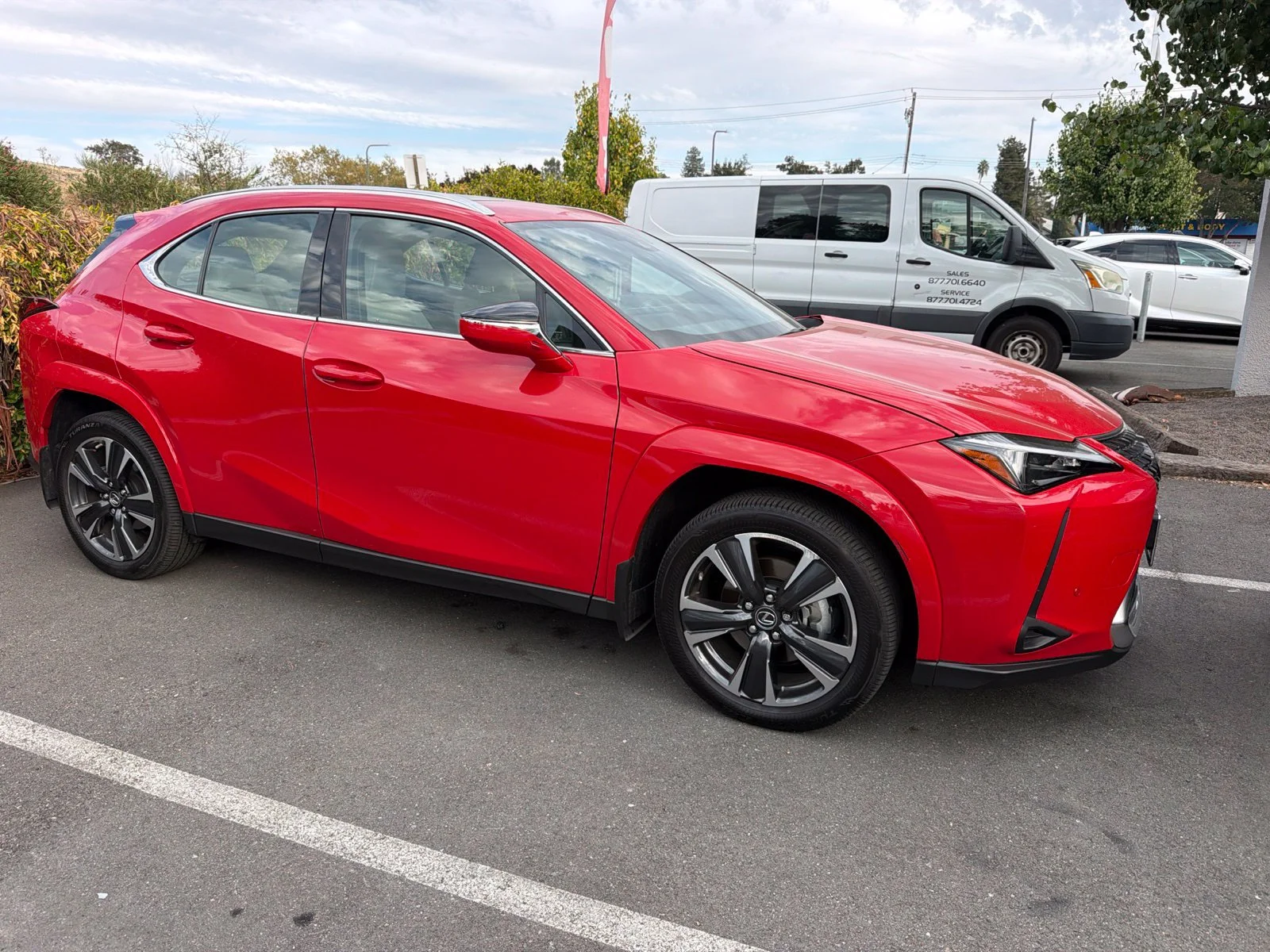 Certified Used 2024 Red Line Lexus 250h Premium image 3