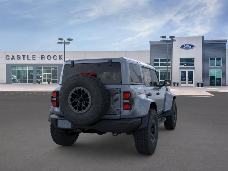 New 2025 Azure Gray Metallic Tri-Coat Ford Raptor® image 8
