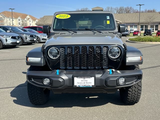 Used 2023 Gray Clearcoat Jeep Willys 4xe image 6