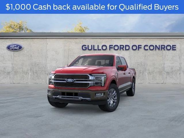 New 2026 Ruby Red Metallic Tinted Clearcoat Ford King Ranch image 2