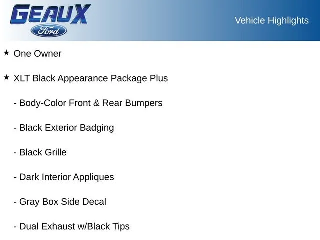Certified Used 2025 Agate Black Metallic Ford XLT image 15