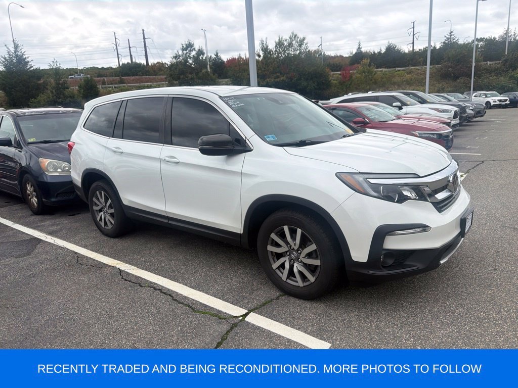 Used 2020 Platinum White Pearl Honda EX-L image 1