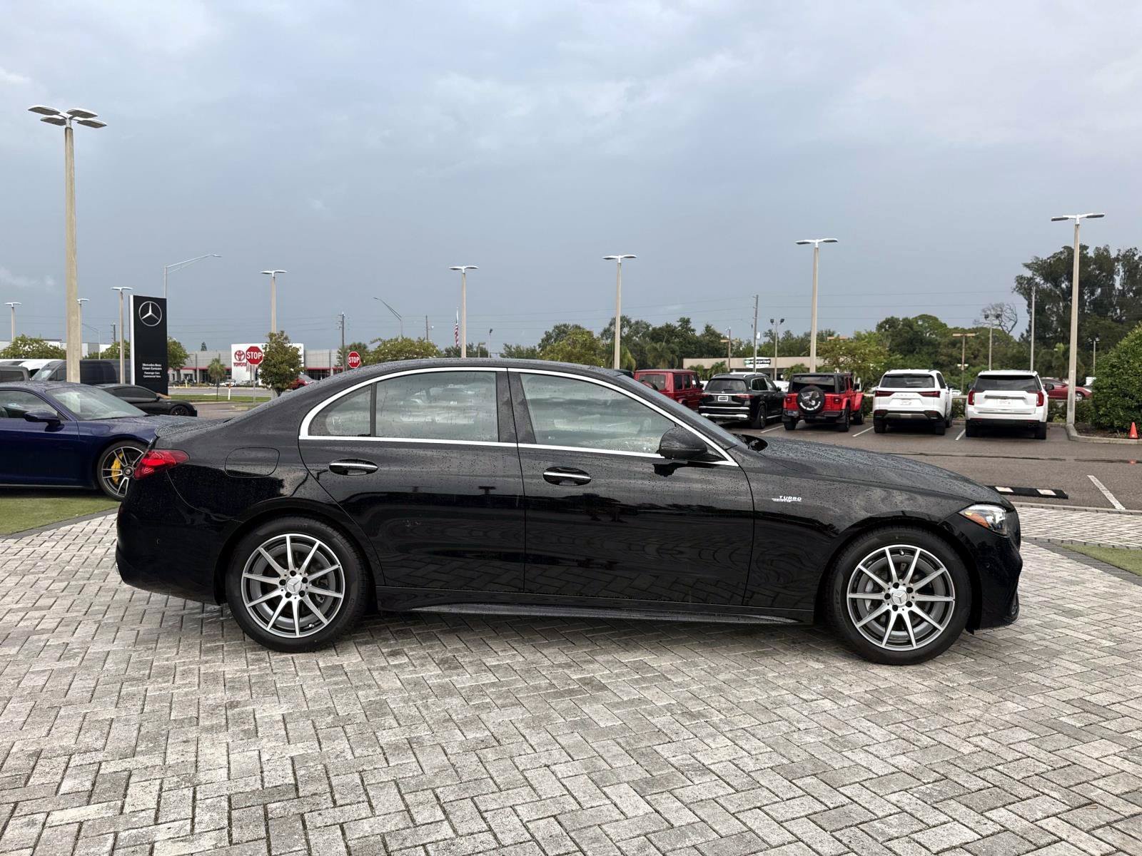 New 2026 Black Mercedes-Benz AMG® C 43 4MATIC® Sedan image 6
