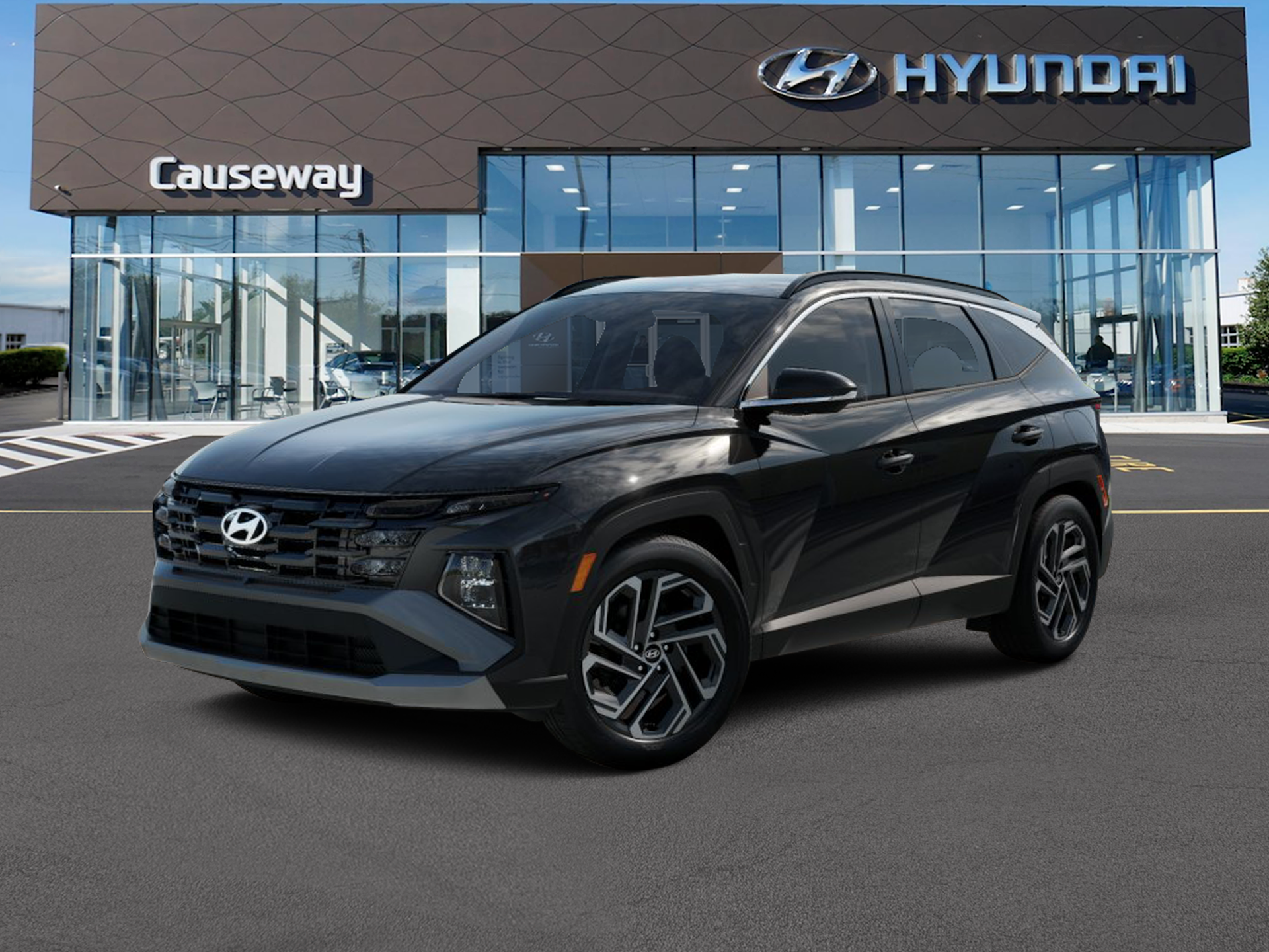 New 2026 Black Hyundai SEL Plus AWD image 2
