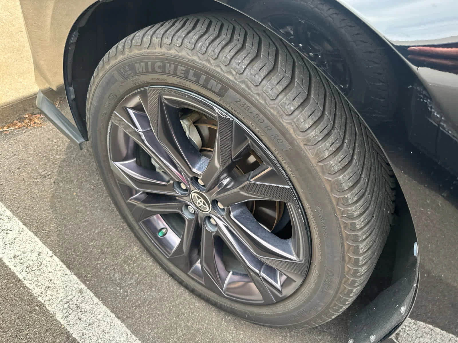 Used 2021 Midnight Black Metallic Toyota XSE image 6
