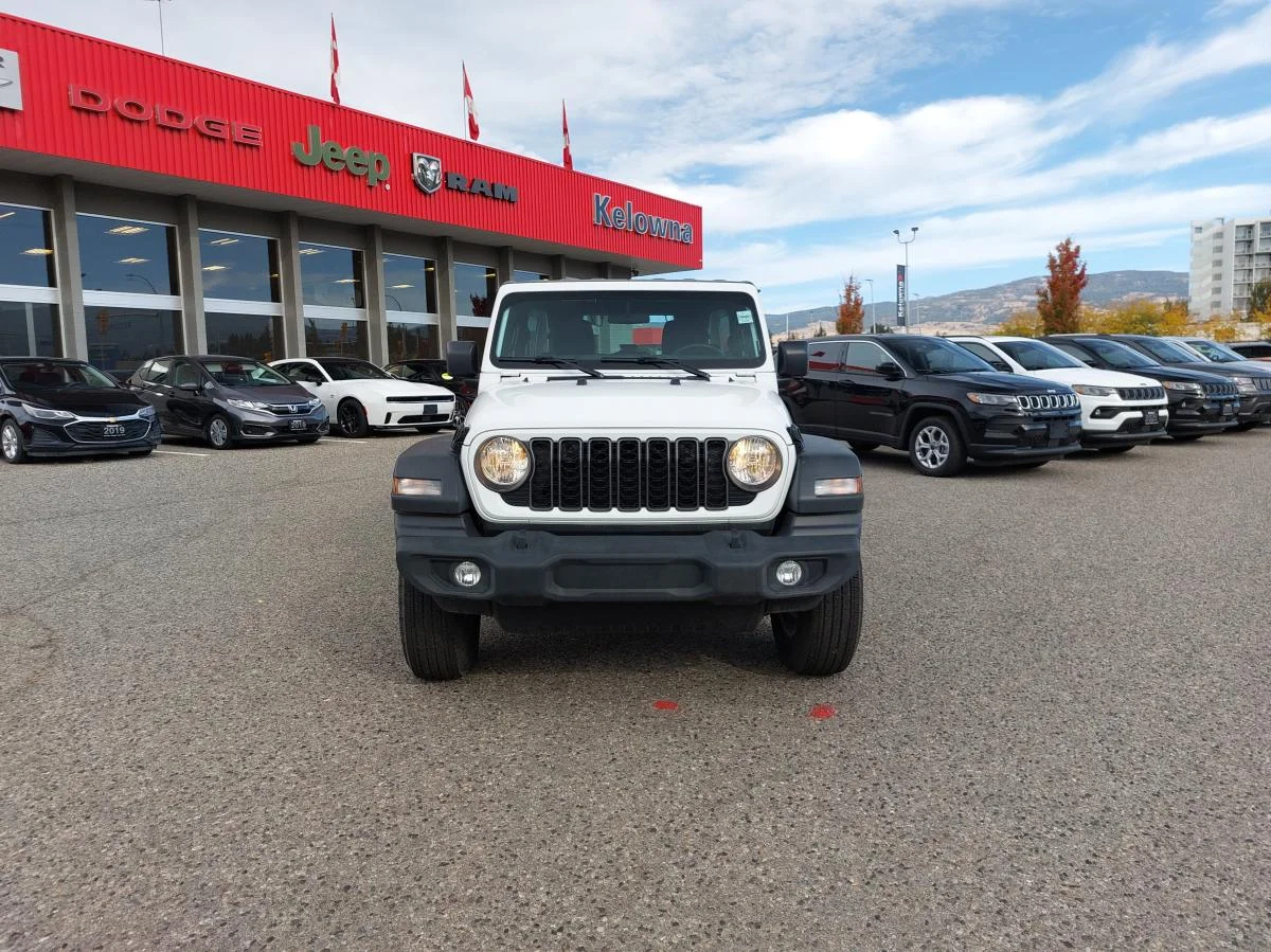 New 2024 White Jeep Sport 4 Door 4x4 image 2