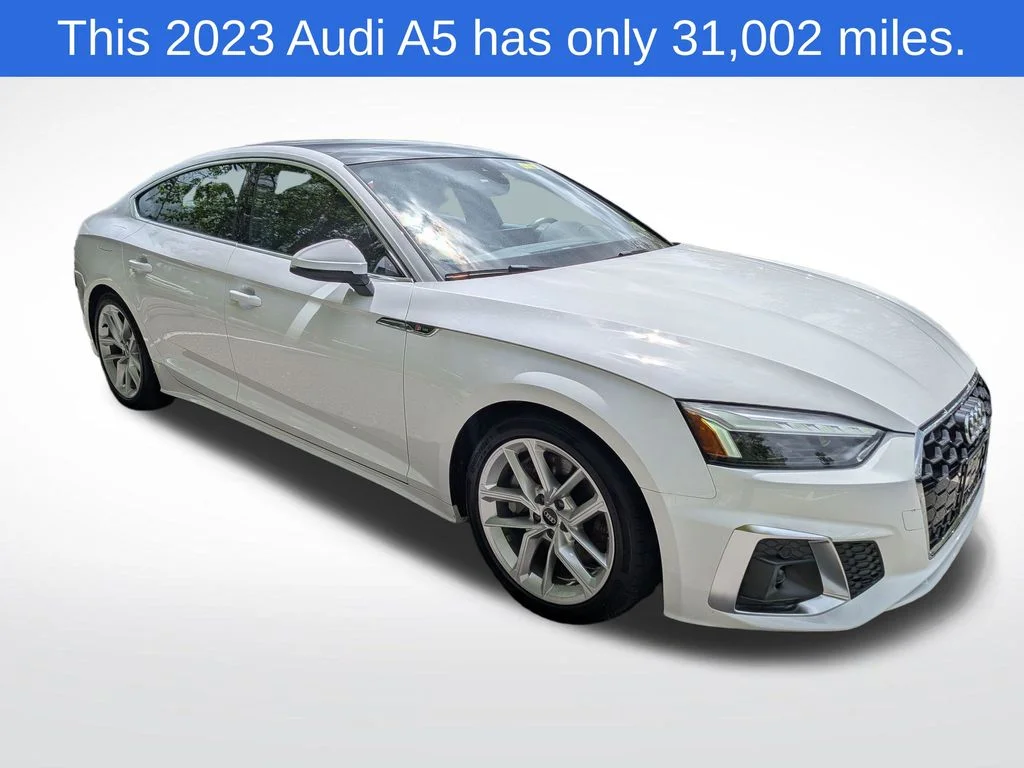 Used 2023 White Audi 45 S line Premium image 1
