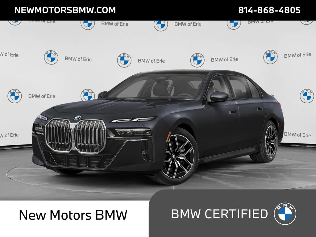 Used 2023 Black Sapphire Metallic BMW 760i xDrive image 1