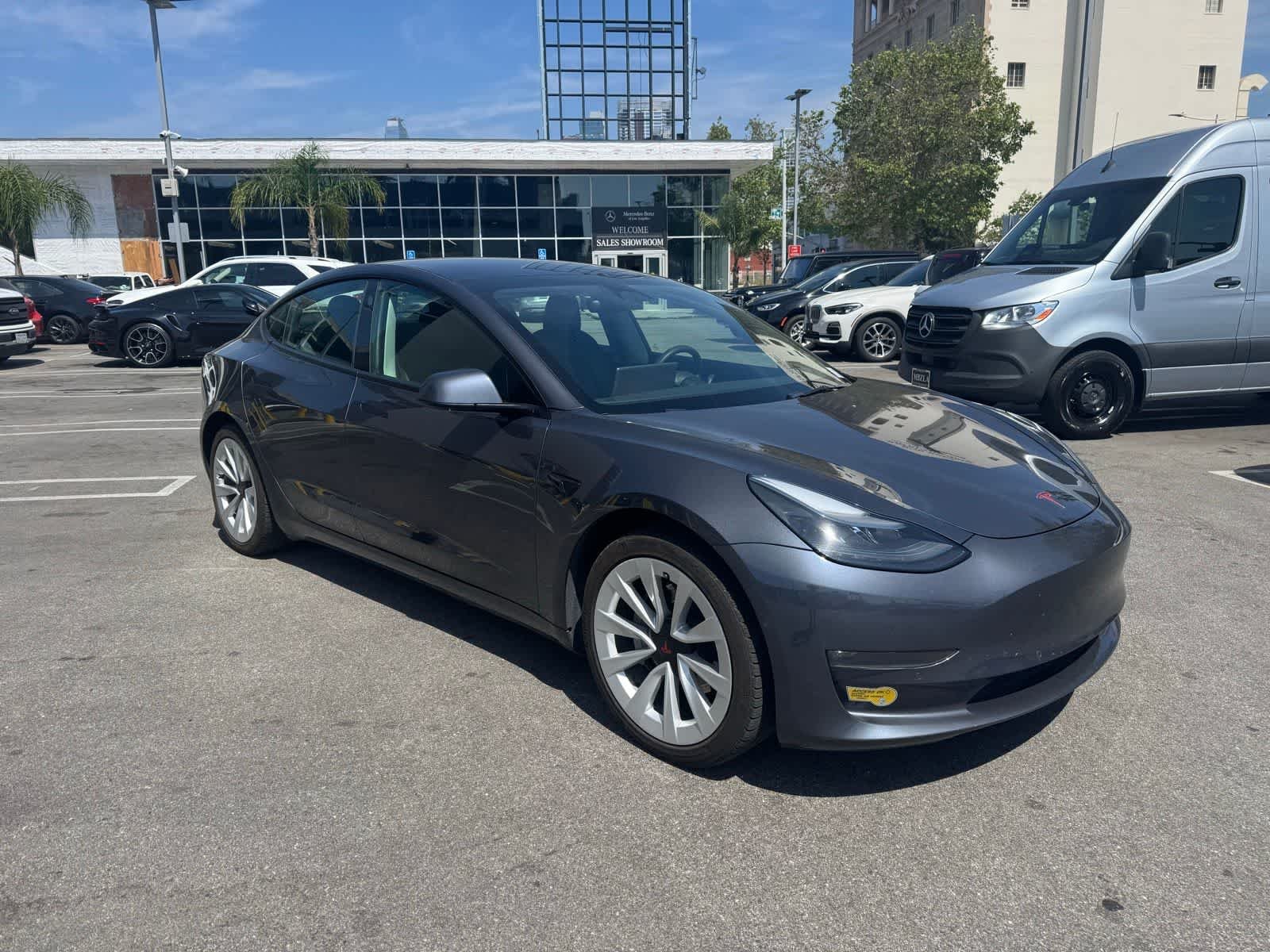 Used 2022 Tesla Model 3 Long Range with VIN 5YJ3E1EB7NF209825 for sale in Los Angeles, CA