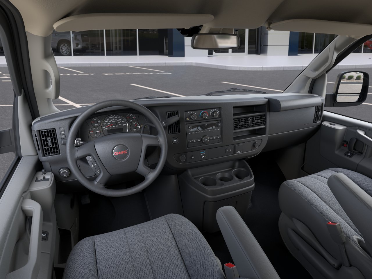 New 2026 Onyx Black GMC Work Van image 15