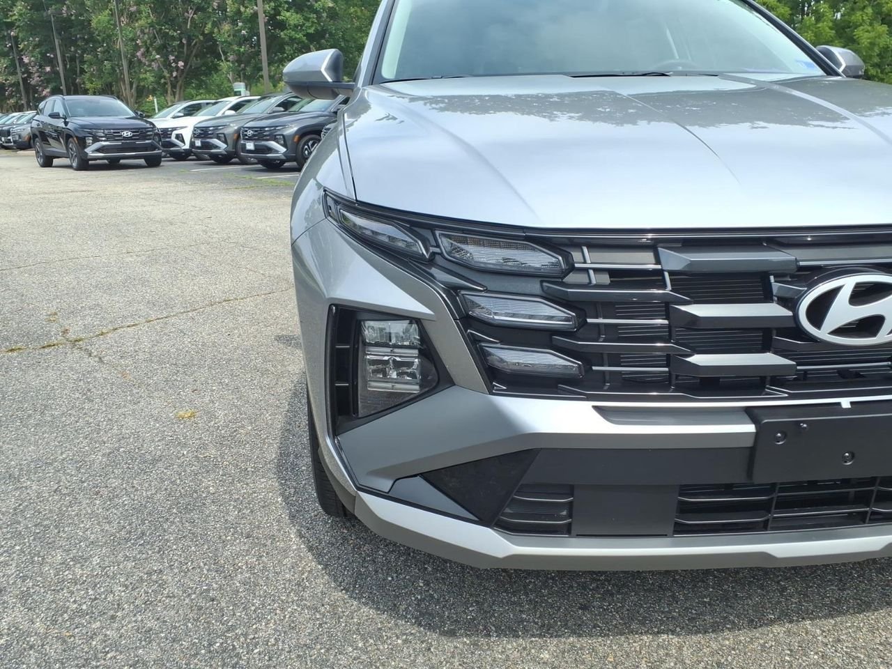 New 2026 Shimmering Silver Hyundai SEL Plus FWD image 3
