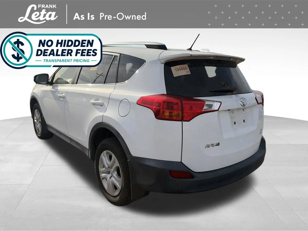Used 2014 White Toyota LE image 4