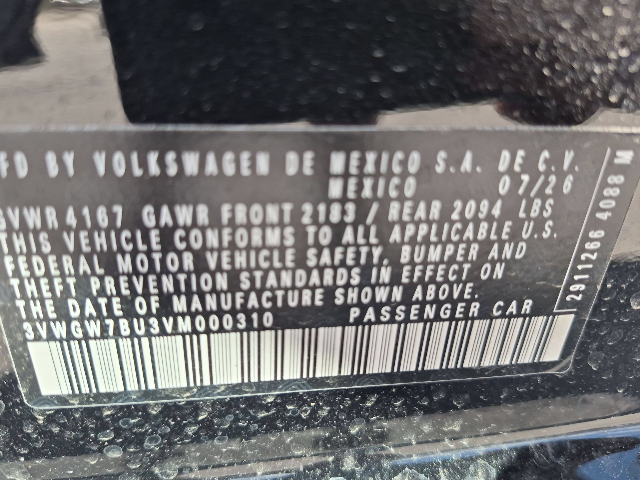 New 2027 Deep Black Pearl Volkswagen SEL image 17