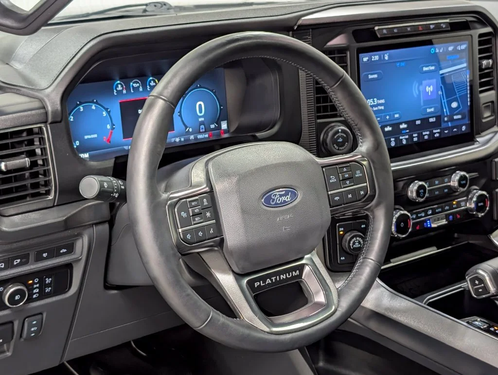 Certified Used 2024 Carbonized Gray Metallic Ford Platinum image 14
