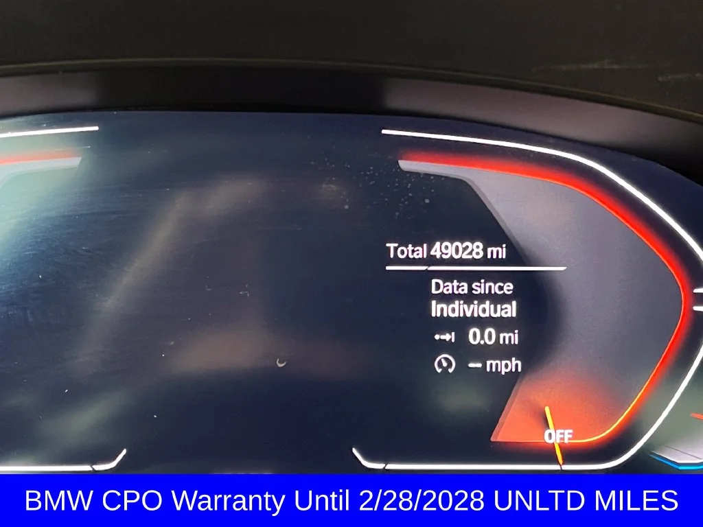 Certified Used 2023 Blue Metallic BMW 540i xDrive image 2