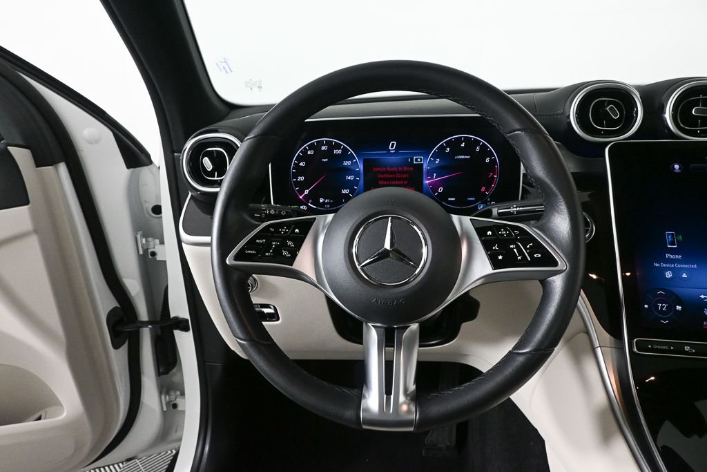Certified Used 2023 White Mercedes-Benz GLC 300 image 2