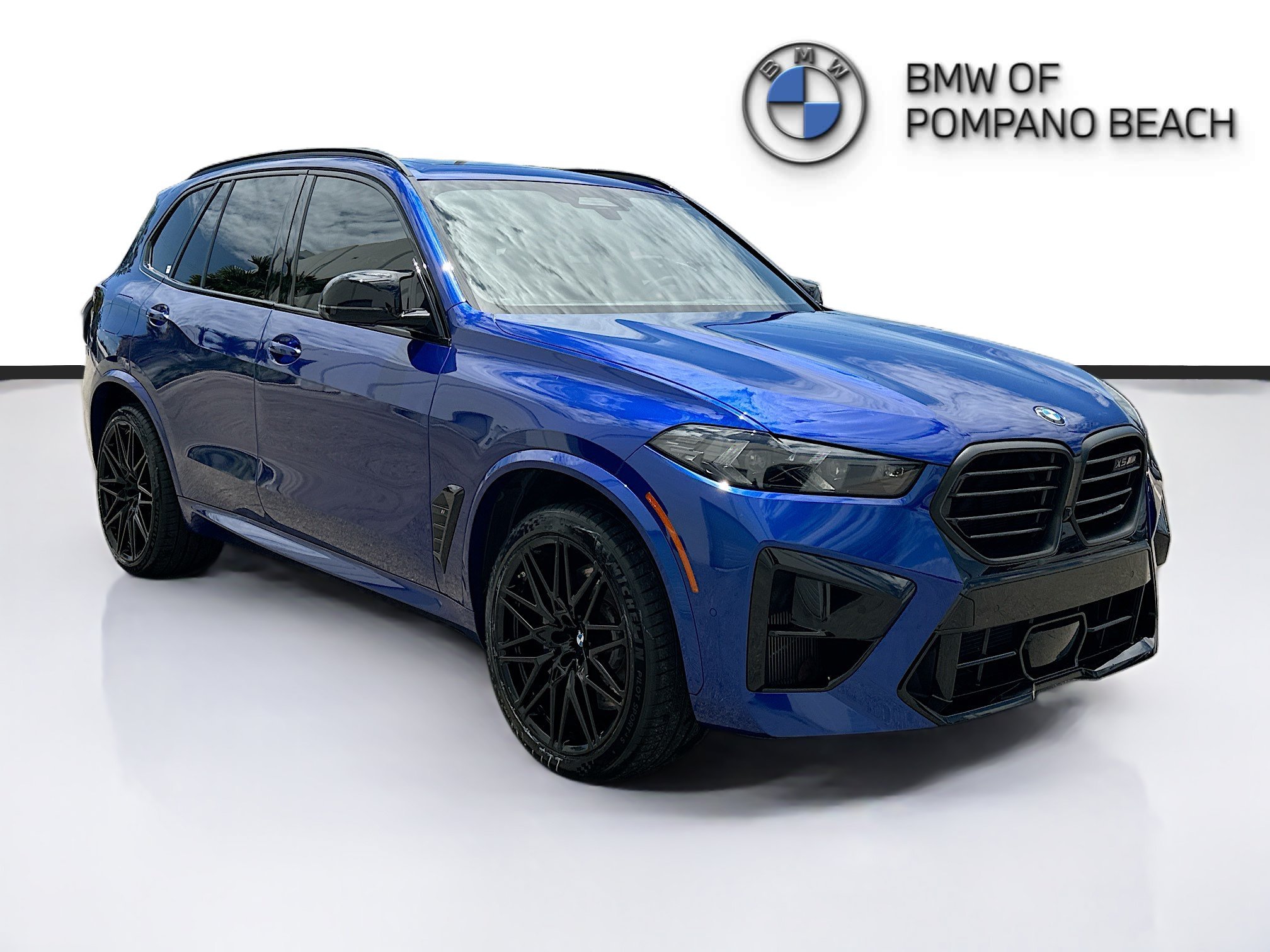 Used 2024 Marina Bay Blue Metallic BMW Competition image 1