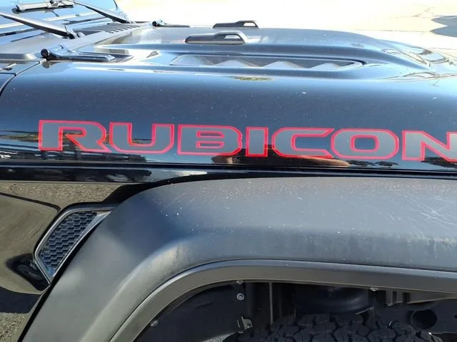 Used 2025 Black Jeep 4-Door Rubicon 4x4 image 4