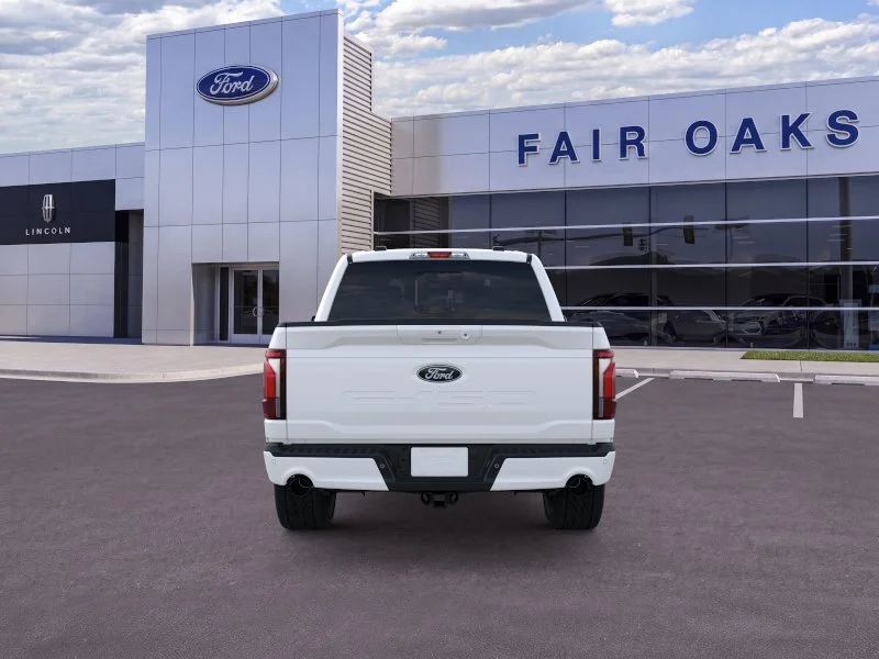 New 2026 Star White Metallic Tri-Coat Ford Lariat image 5