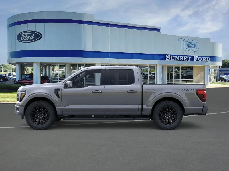 New 2026 Carbonized Gray Metallic Ford LARIAT image 3