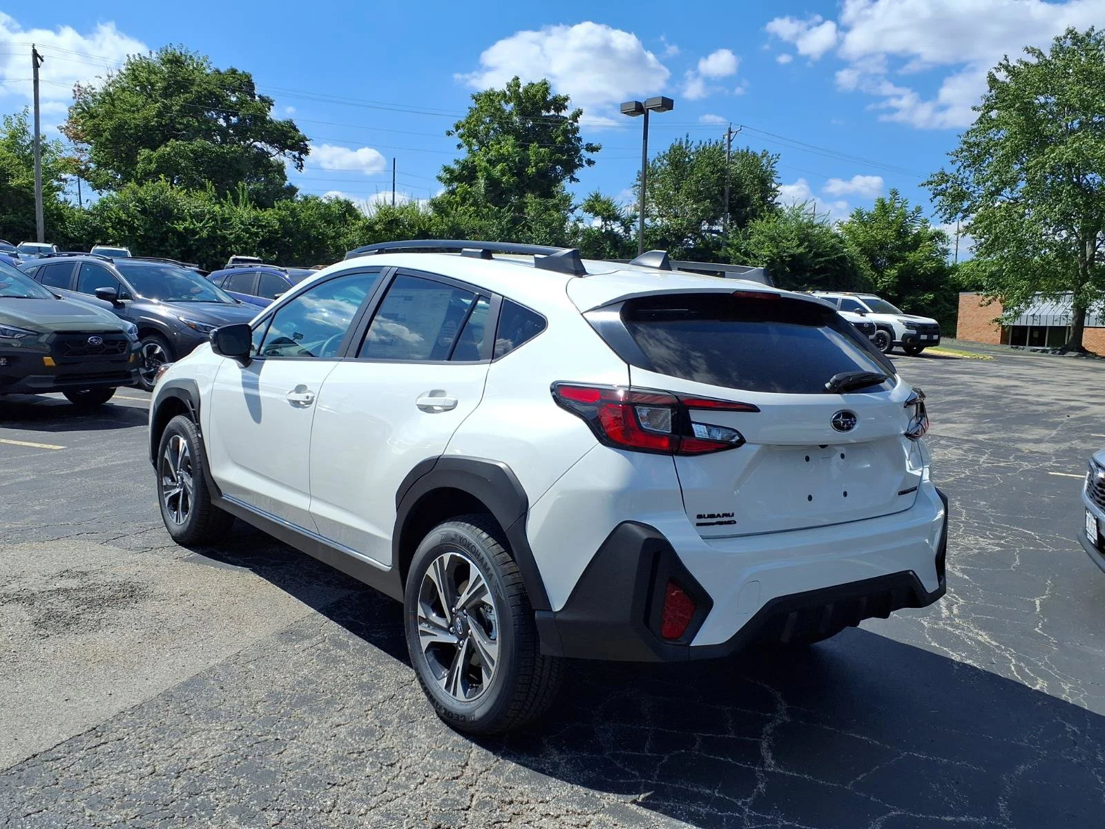 New 2026 CRYSTAL WHITE PEARL Subaru Premium image 2